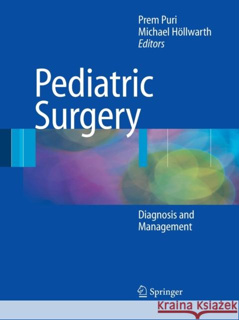 Pediatric Surgery: Diagnosis and Management Puri, Prem 9783662500415 Springer - książka