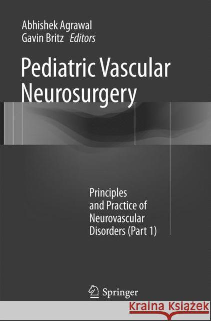 Pediatric Vascular Neurosurgery: Principles and Practice of Neurovascular Disorders (Part 1) Agrawal, Abhishek 9783319828732 Springer - książka