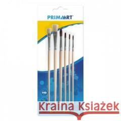 Pędzle naturalne 6szt PRIMA ART  5902012718179 Prima Art. - książka