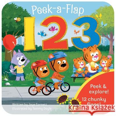 Peek-A-Flap Numbers Cottage Door Press                       Tommy Doyle 9781646388776 Cottage Door Press - książka