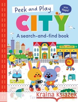 Peek and Play: City: A search-and-find board book Pat-a-Cake 9781526384270 Hachette Children's Group - książka