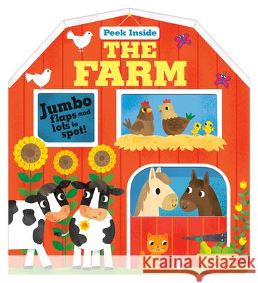 Peek Inside: The Farm Becky Davies Fhiona Galloway 9780593430569 Random House Books for Young Readers - książka