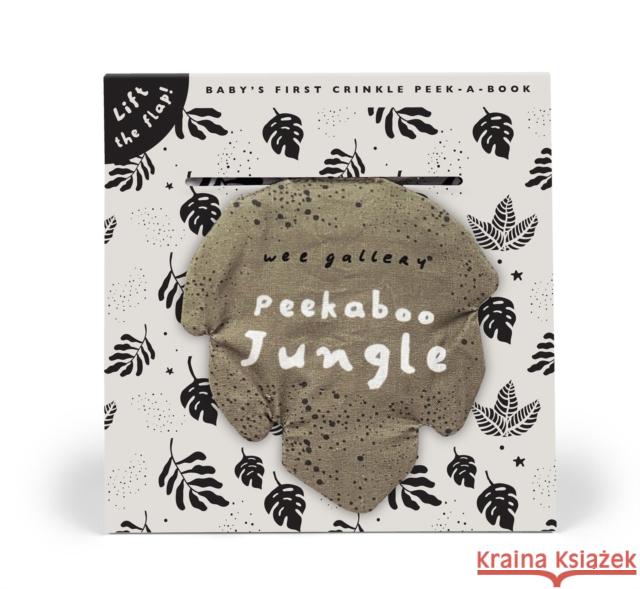 Peekaboo Jungle: Baby's First Crinkle Peek-A-Book - Lift the Flap! Surya Sajnani 9780711275324 Happy Yak - książka