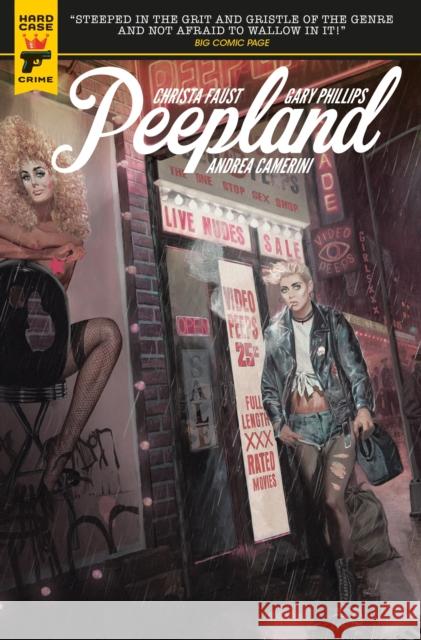 Peepland Christa Faust Gary Phillips Andrea Camerini 9781785851193 Titan Comics - książka