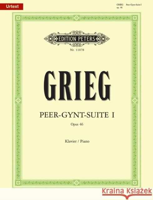 Peer Gynt Suite No. 1 Op.46 (new Urtext Edition)  9790014107567 Edition Peters - książka