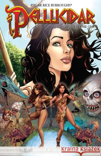 Pellucidar Terror From The Earth's Core Trade Paperback Mike Wolfer 9781945205187 AMERICAN MYTHOLOGY PRODUCTIONS, LLC - książka