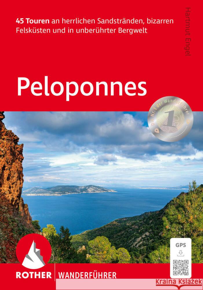 Peloponnes Engel, Hartmut 9783763314218 Bergverlag Rother - książka