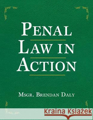 Penal Law in Action Msgr. Brendan Daly 9780809156450 Paulist Press International,U.S. - książka