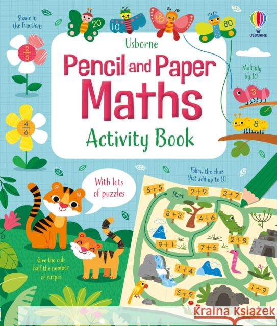 Pencil and Paper Maths Usborne 9781474986106 Usborne Publishing Ltd - książka