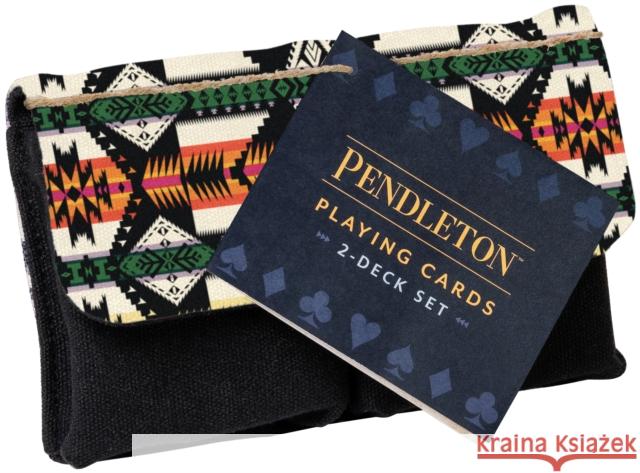 Pendleton Playing Cards: 2-Deck Set (Camping Games, Gift for Outdoor Enthusiasts) Pendleton Woolen Mills 9781452172569 Chronicle Books - książka