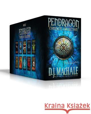 Pendragon Complete Collection: The Merchant of Death; The Lost City of Faar; The Never War; The Reality Bug; Black Water; The Rivers of Zadaa; The Qu D. J. Machale 9781481496896 Aladdin - książka