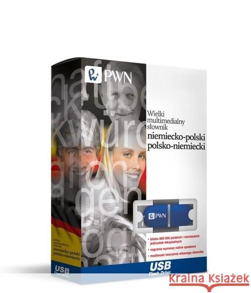 Pendrive - Wielki Multimedialny słownik niemiecko-polski polsko-niemiecki  9788301204228 Wydawnictwo Naukowe PWN - książka