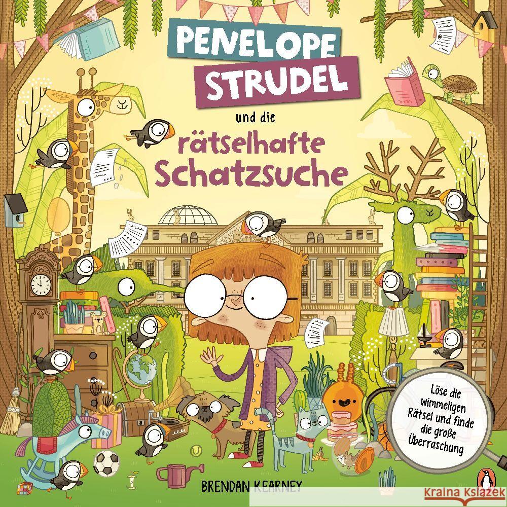 Penelope Strudel und die rätselhafte Schatzsuche Kearney, Brendan 9783328302575 Penguin Junior - książka