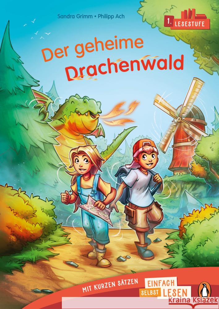 Penguin JUNIOR - Einfach selbst lesen: Der geheime Drachenwald - (Lesestufe 1) Grimm, Sandra 9783328302896 Penguin Junior - książka