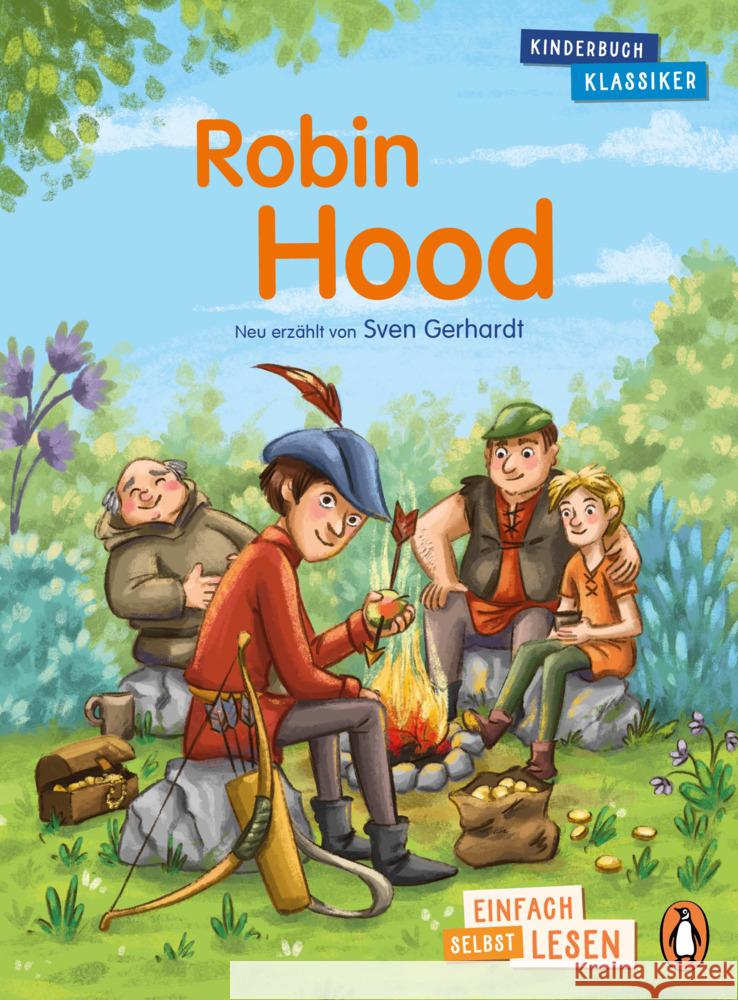 Penguin JUNIOR - Einfach selbst lesen: Kinderbuchklassiker - Robin Hood Gerhardt, Sven 9783328301189 Penguin Junior - książka