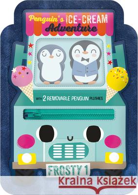 Penguin's Ice-Cream Adventure Alexander Cox Katie Rudge 9781836428305 Make Believe Ideas - książka