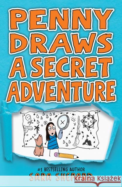 Penny Draws a Secret Adventure Sara Shepard 9780593616857 G.P. Putnam's Sons Books for Young Readers - książka