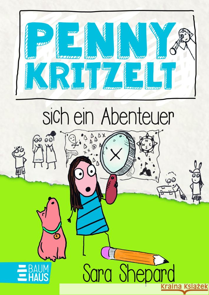 Penny kritzelt sich ein Abenteuer Shepard, Sara 9783833909665 Baumhaus Medien - książka