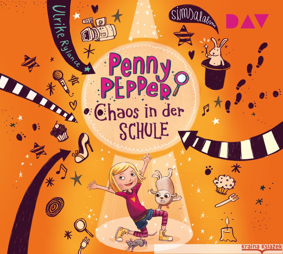 Penny Pepper - Chaos in der Schule, 1 Audio-CD Rylance, Ulrike 9783742419323 Der Audio Verlag, DAV - książka