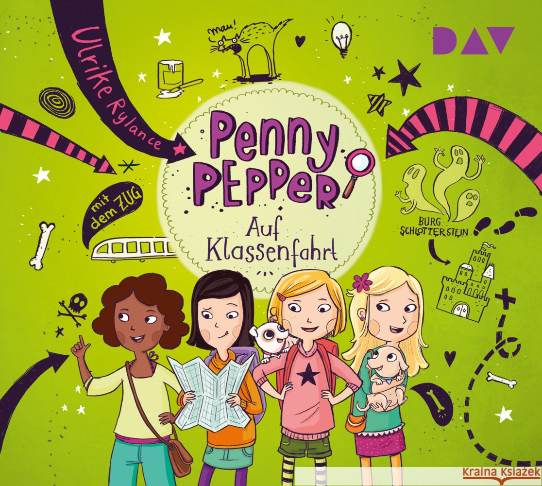Penny Pepper - Teil 6: Auf Klassenfahrt, 1 Audio-CD Rylance, Ulrike 9783742420220 Der Audio Verlag, DAV - książka