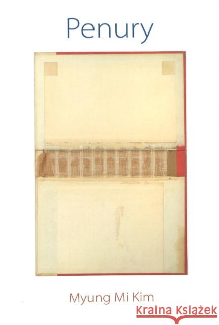 Penury Myung Mi Kim 9781890650377 Omnidawn Publishing - książka