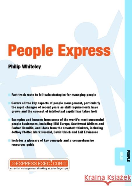 People Express: People 09.01 Whiteley, Philip 9781841122113 JOHN WILEY AND SONS LTD - książka