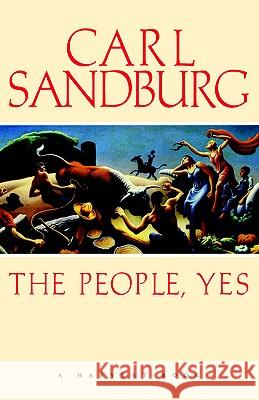 People Yes Carl Sandburg 9780156716659 Harvest Books - książka