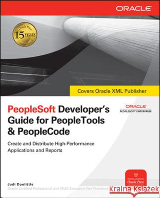 PeopleSoft Developer's Guide for Peopletools & Peoplecode Doolittle, Judi 9780071496629  - książka