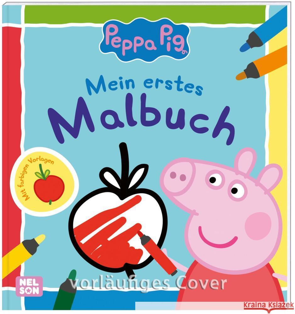 Peppa: Mein erstes Malbuch  9783845122670 Nelson - książka