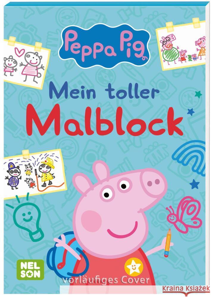 Peppa: Mein toller Malblock  9783845122496 Nelson - książka