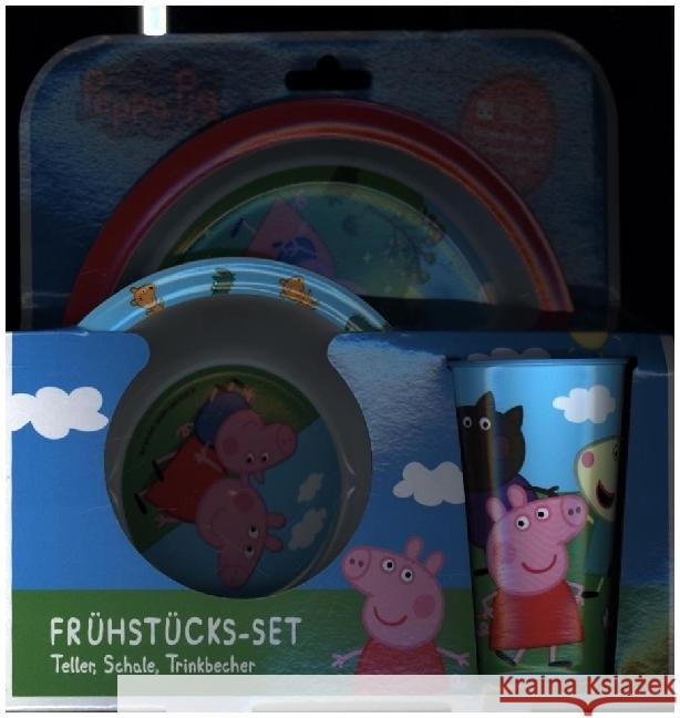 Peppa Pig 3tlg. Frühstücksset PP  4043891361627 POS - książka