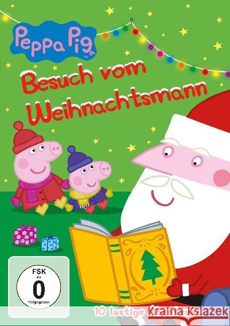 Peppa Pig - Besuch vom Weihnachtsmann, 1 DVD : Großbritannien  5053083143770 Universal Pictures Video - książka