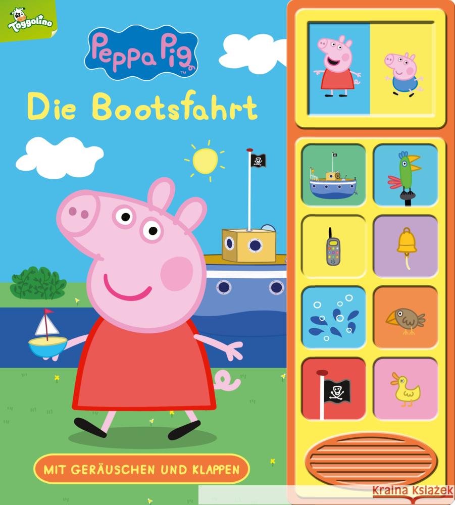 Peppa Pig - Die Bootsfahrt  9781503760059 Phoenix International Publications - książka