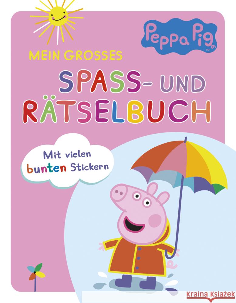 Peppa Pig - Mein großes Spaß- und Rätselbuch Schwager & Steinlein Verlag 9783849930936 Schwager & Steinlein - książka