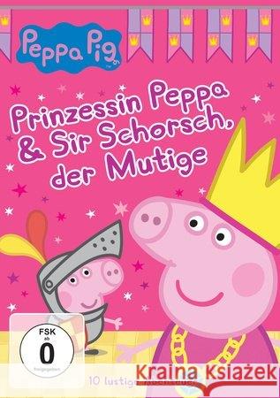 Peppa Pig - Prinzessin Peppa & Sir Schorsch der Mutige, 1 DVD : Grossbritannien  5053083143725 Universal Pictures Video - książka