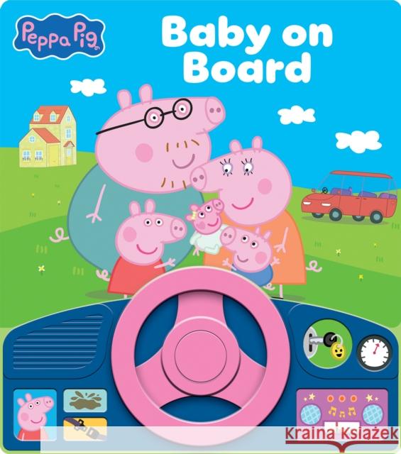 Peppa Pig: Baby on Board Sound Book PI Kids 9798384601159 Pi Kids - książka
