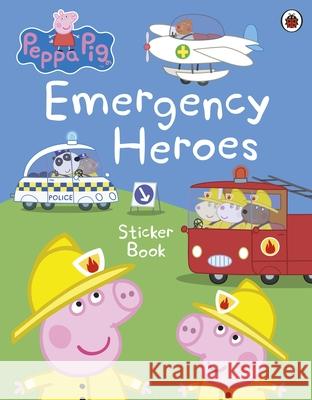 Peppa Pig: Emergency Heroes Sticker Book Peppa Pig 9780241543344 Penguin Random House Children's UK - książka