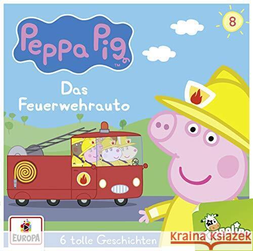Peppa Pig Hörspiele - Das Feuerwehrauto (und 5 weitere Geschichten), 1 Audio-CD  0194397263923 Miller Sonstiges Wortprogramm - książka