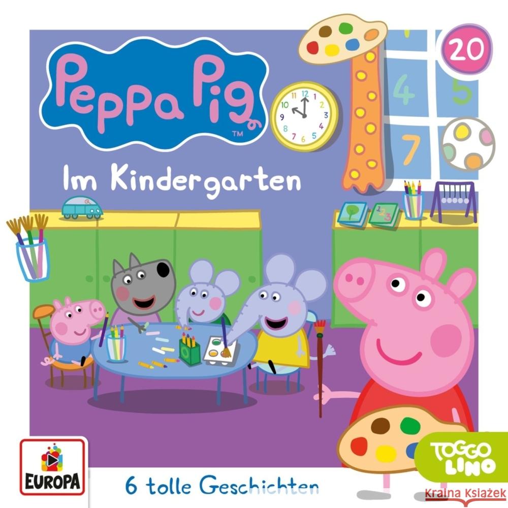 Peppa Pig Hörspiele - Im Kindergarten, 1 Audio-CD  0194398858821 Miller Sonstiges Wortprogramm - książka