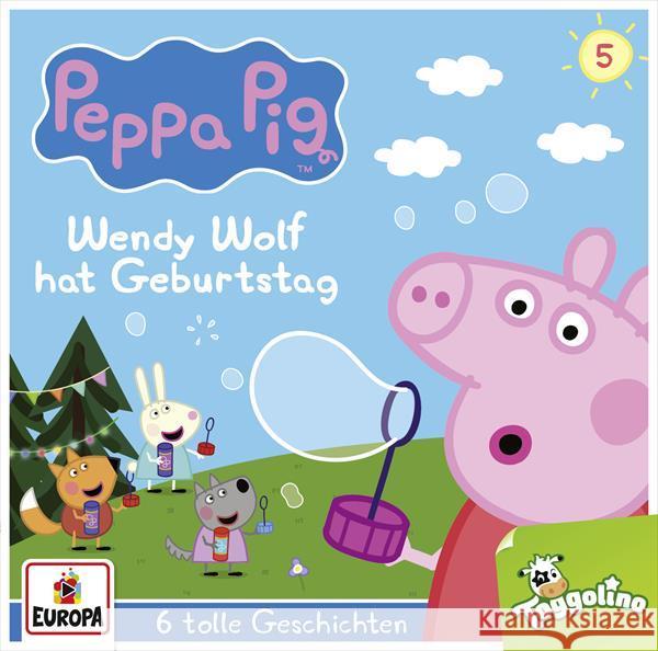 Peppa Pig Hörspiele - Wendy Wolf hat Geburtstag (und 5 weitere Geschichten), 1 Audio-CD  0190759859629 Miller Sonstiges Wortprogramm - książka