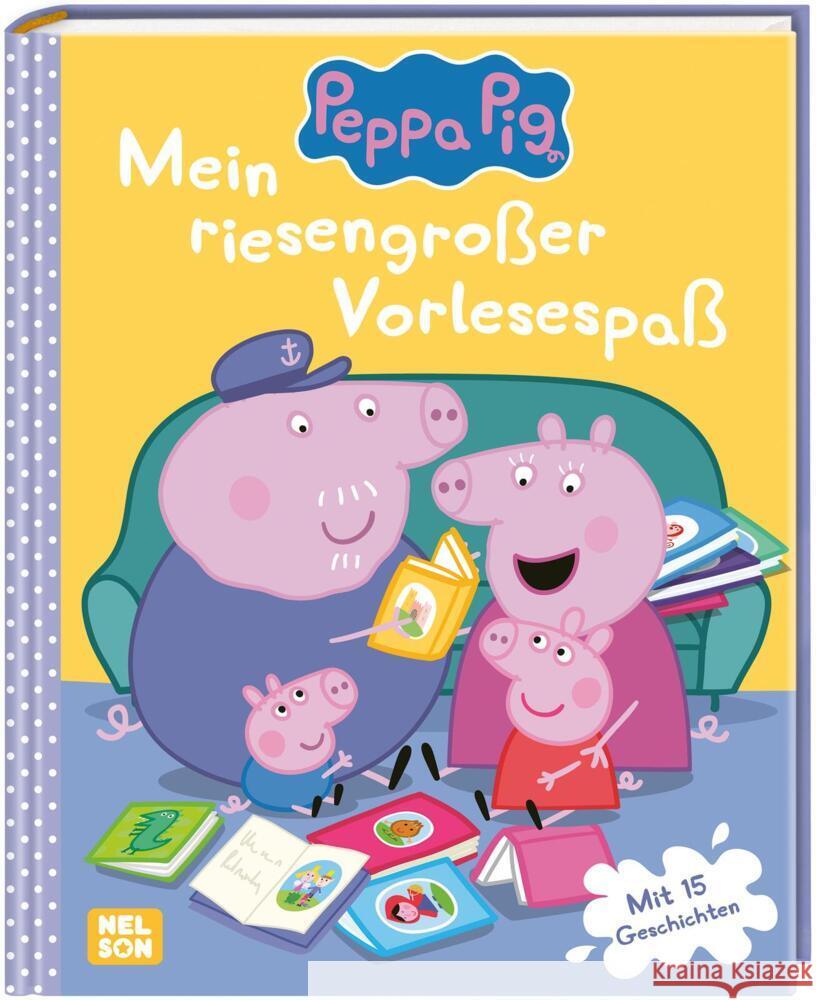 Peppa Pig: Mein riesengroßer Vorlesespaß  9783845123905 Nelson - książka