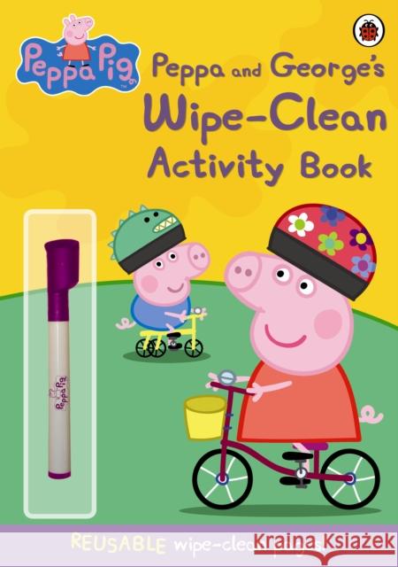 Peppa Pig: Peppa and George's Wipe-Clean Activity Book  9781409308621 Penguin Random House Children's UK - książka