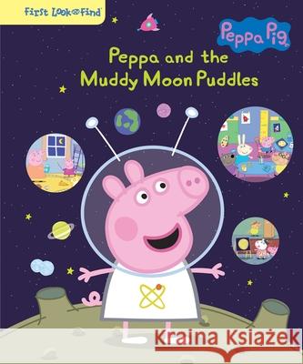 Peppa Pig Peppa and the Muddy Moon Puddles: First Look and Find Wage, Erin Rose 9781649960580 Pi Kids - książka