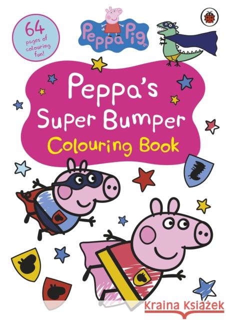 Peppa Pig: Peppa’s Super Bumper Colouring Book Peppa Pig 9780241721797 Penguin Random House Children's UK - książka