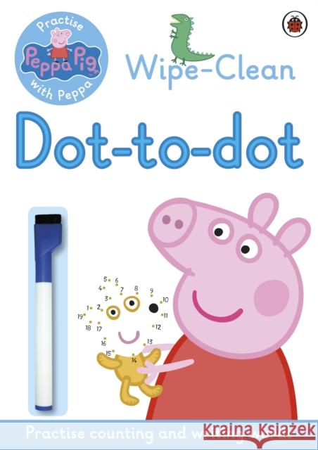 Peppa Pig: Practise with Peppa: Wipe-clean Dot-to-Dot Peppa Pig 9780241294659 Penguin Random House Children's UK - książka