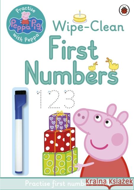 Peppa Pig: Practise with Peppa: Wipe-Clean First Numbers   9780723292111 Penguin Random House Children's UK - książka