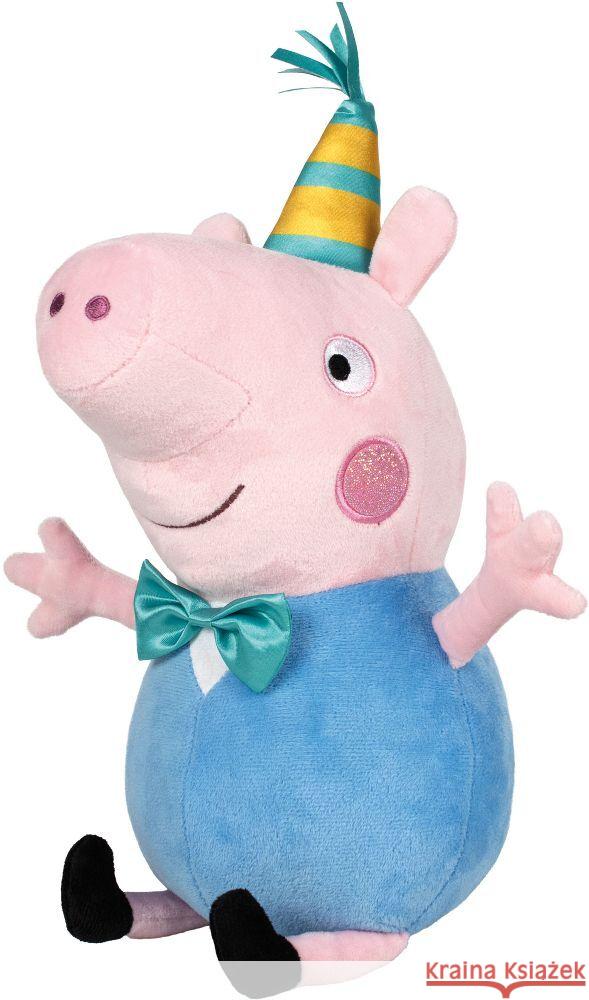 Peppa Pig, Schorsch Wutz, Party, 37 cm  4001504428303 Schmidt Spiele - książka