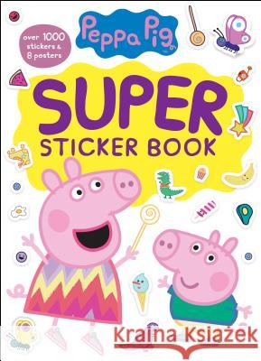 Peppa Pig Super Sticker Book (Peppa Pig) Golden Books 9780593118931 Golden Books - książka