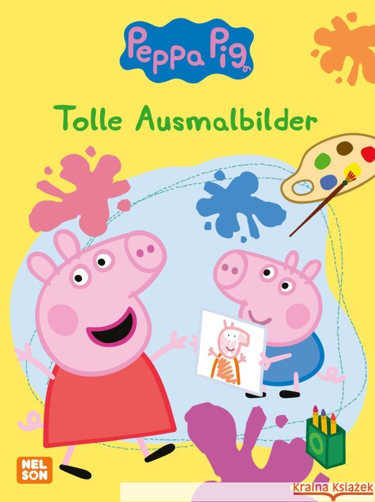 Peppa Pig: Tolle Ausmalbilder (Sonderausgabe)  9783845120706 Nelson - książka