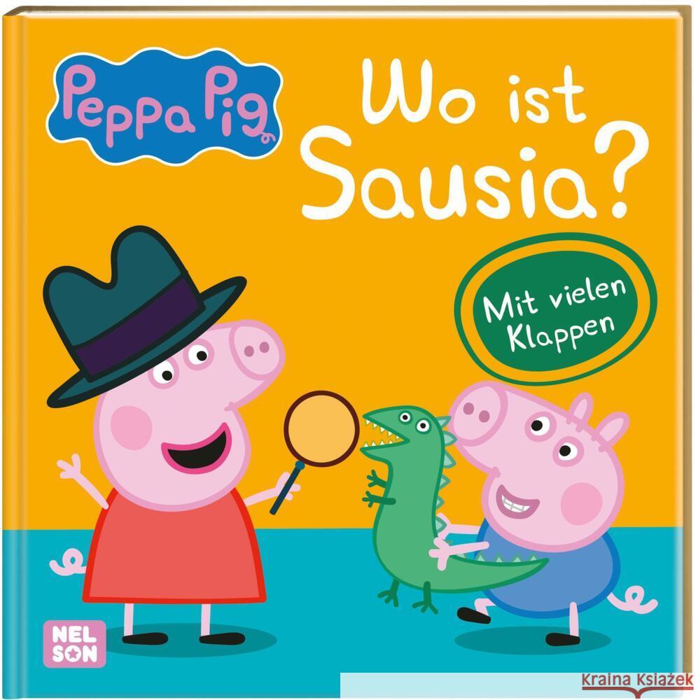 Peppa Pig: Wo ist Sausia?  9783845123813 Nelson - książka